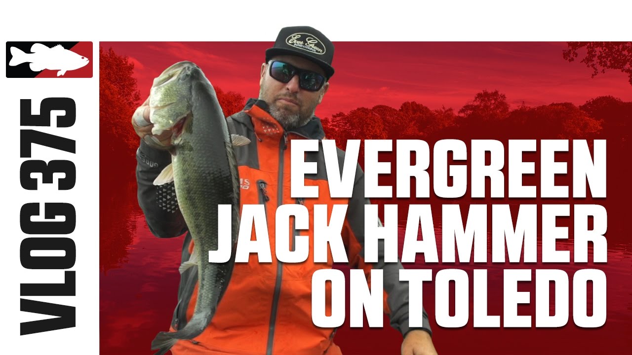 Brett Hite Fishing the Yamamoto Zako & Z-Man/Evergreen Jack Hammer on Toledo Bend - TW VLOG #375