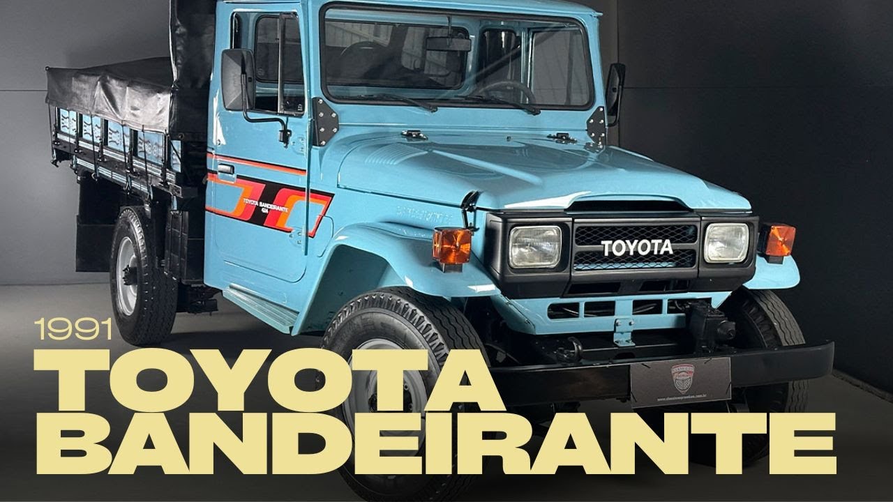 TOYOTA BANDEIRANTE (1991) - Cl&aacute;ssicos Premium