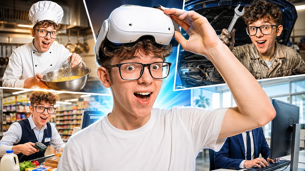 KIPRÓBÁLTAM MINDEN MUNKÁT VR-BAN! JOB SIMULATOR