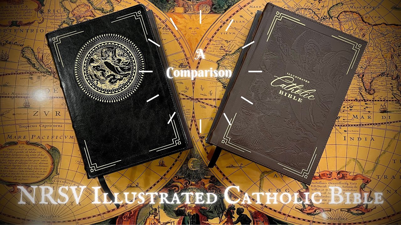 Cowhide vs Leathersoft -NRSVCE Illustrated Catholic Bible
