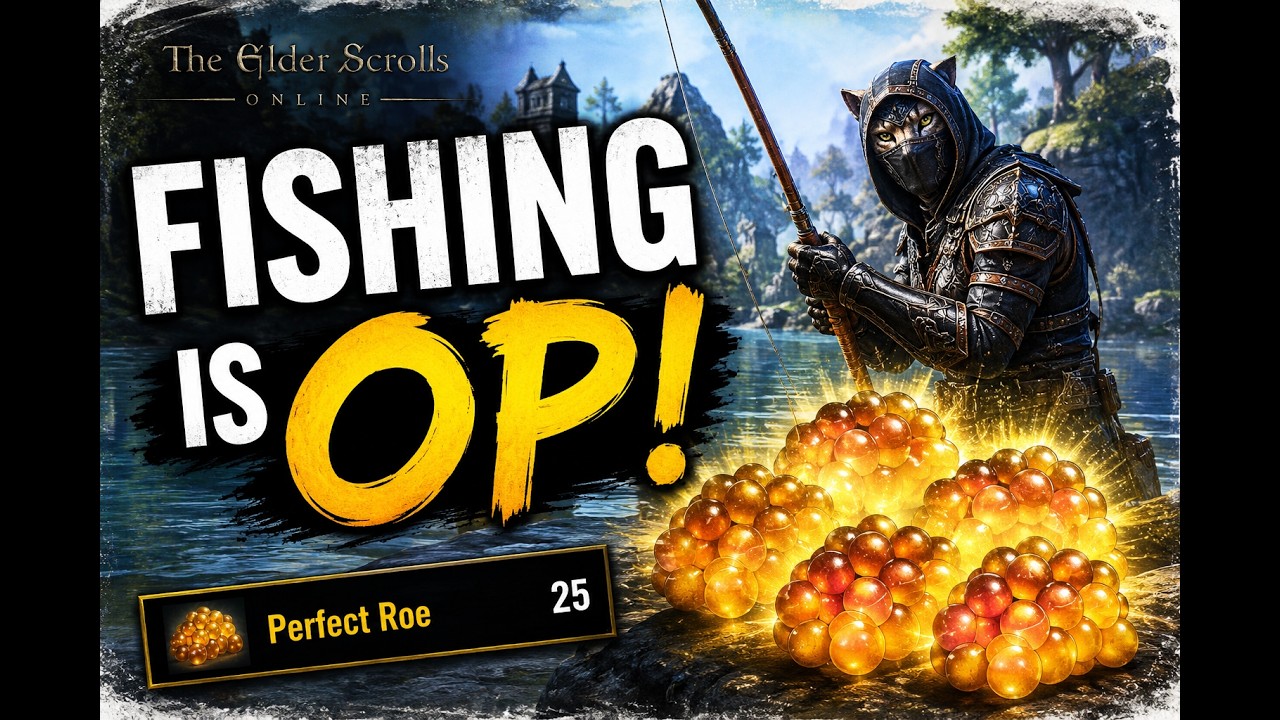 I didn't know fishing in ESO was so OP