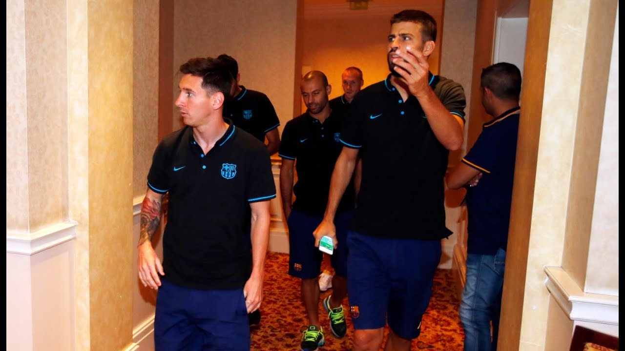 BEHIND THE SCENES – FC Barcelona first day in Georgia