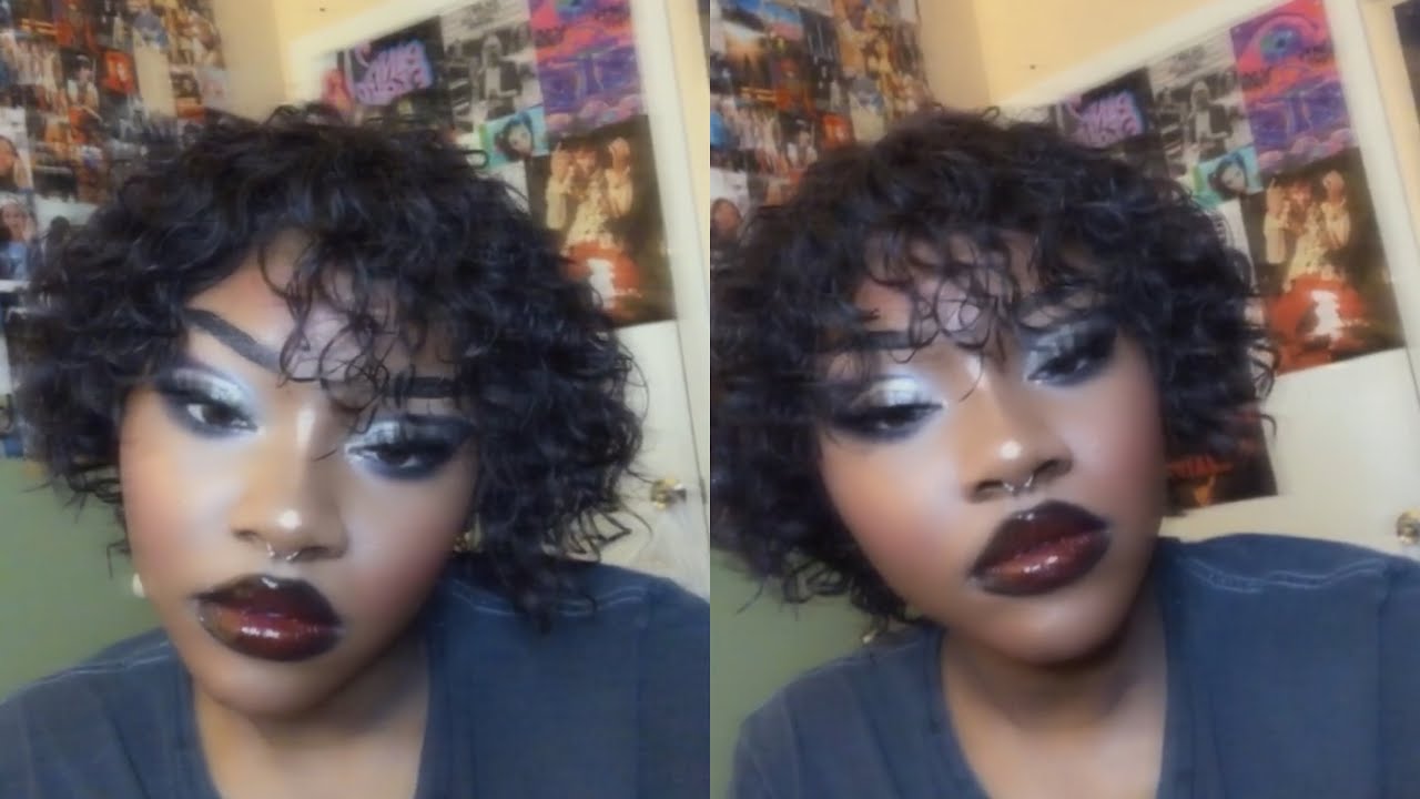 ﾟholiday goth glam | alt black girl ﾟ✧