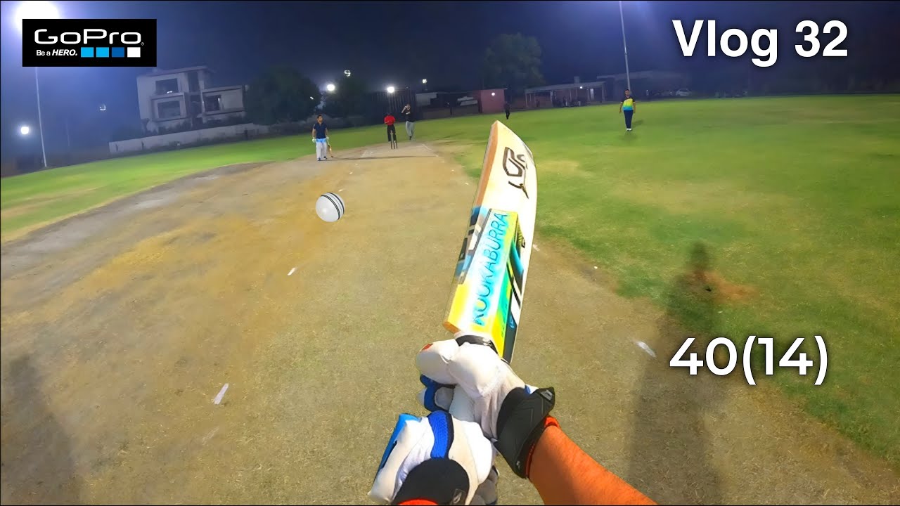 Batting in Style : GoPro Highlights from the Field | 4k Vlog | GoPro 12🏏
