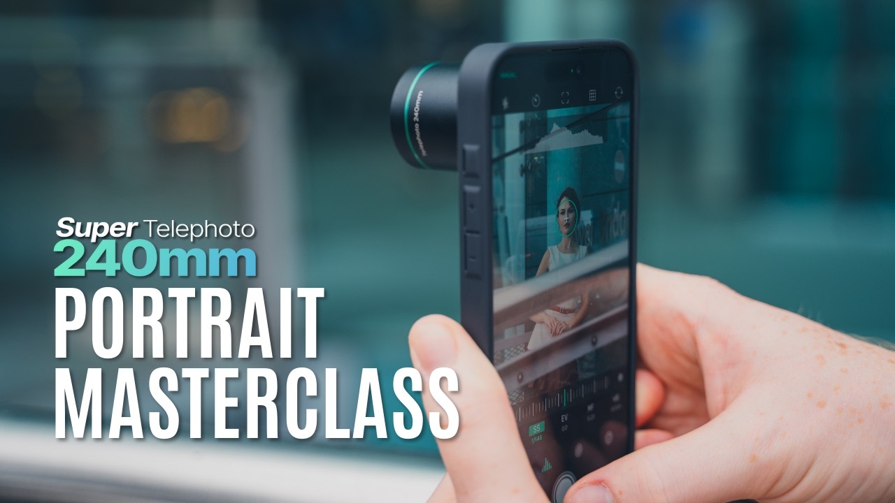 Capture Portraits Like a Pro with the Super Telephoto Lens!