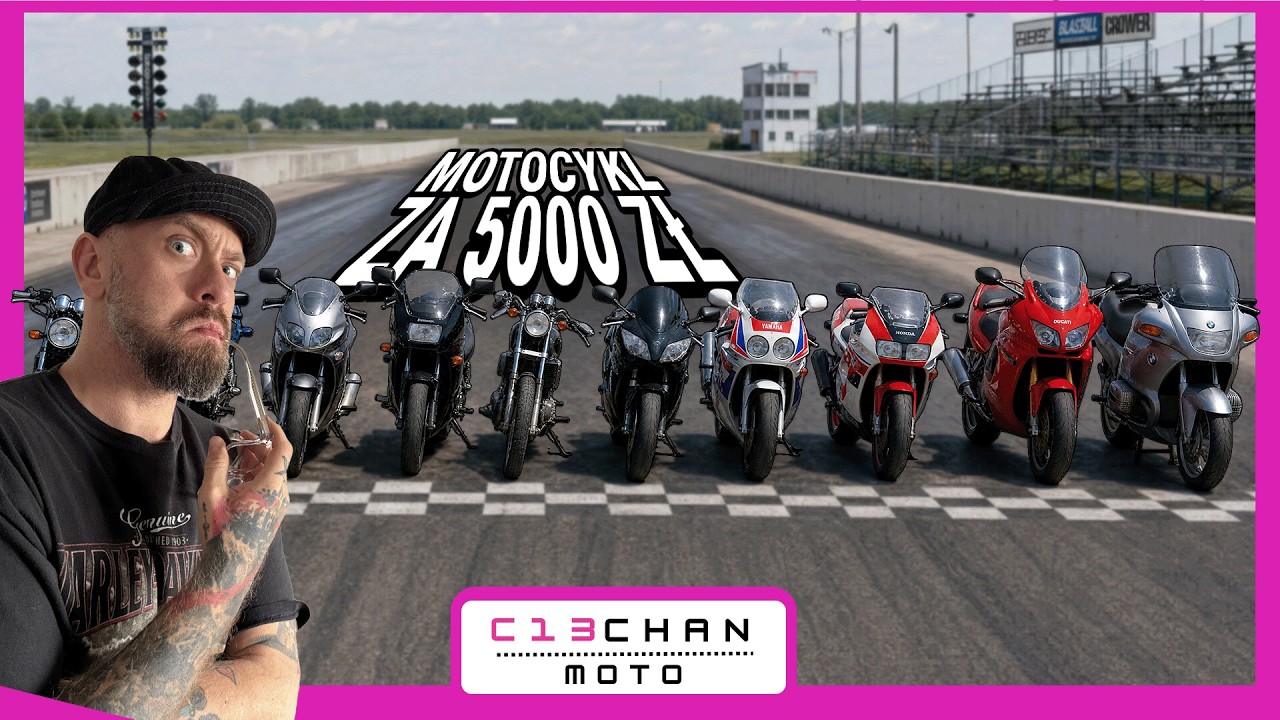 10 MOTOCYKLI ZA MNIEJ NIŻ 5000 ZŁOTYCH