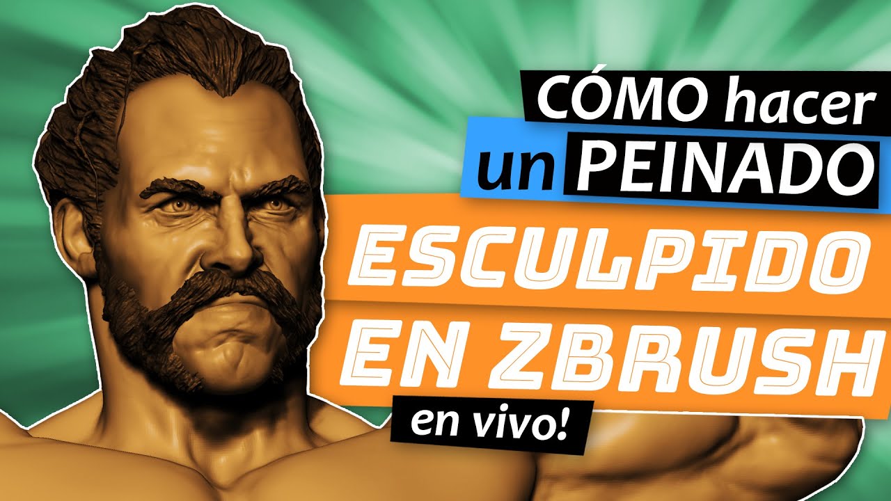 Cómo hacer un PEINADO en ZBRUSH