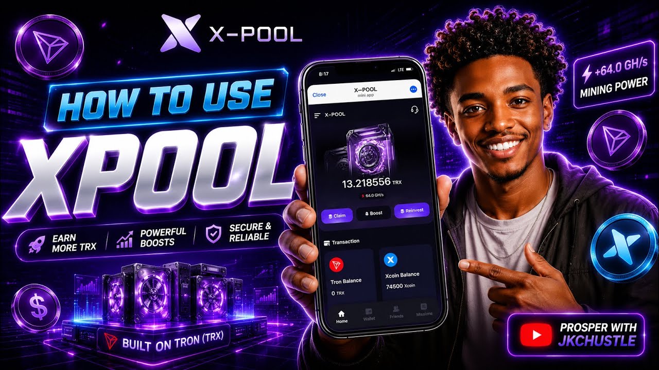 New Update!! How XPOOL Works | Step-by-step Guide(Educational Video) 2026