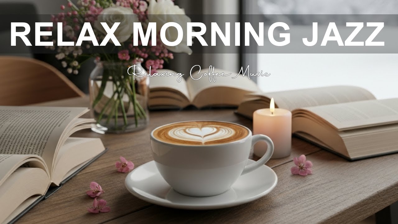 Relax Morning Jazz ☕ Relaxing Bossa Nova instrumental for Working, Studying and Stress Relief