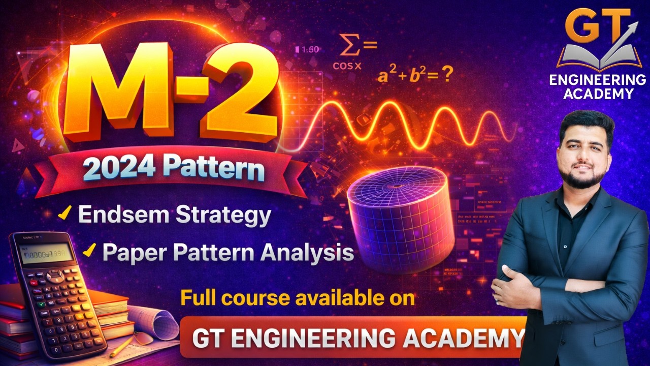 Engineering Mathematics 2,New Syllabus 2024 Pattern,|SPPU University| GT ENGINEERING ACADEMY
