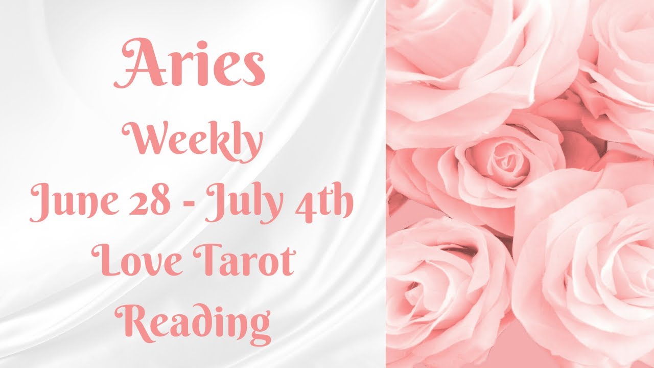 Aries 💖~ Someone Is Obsessed With How You Upgrade Them!! ~ June 28-4th Love Tarot Reading