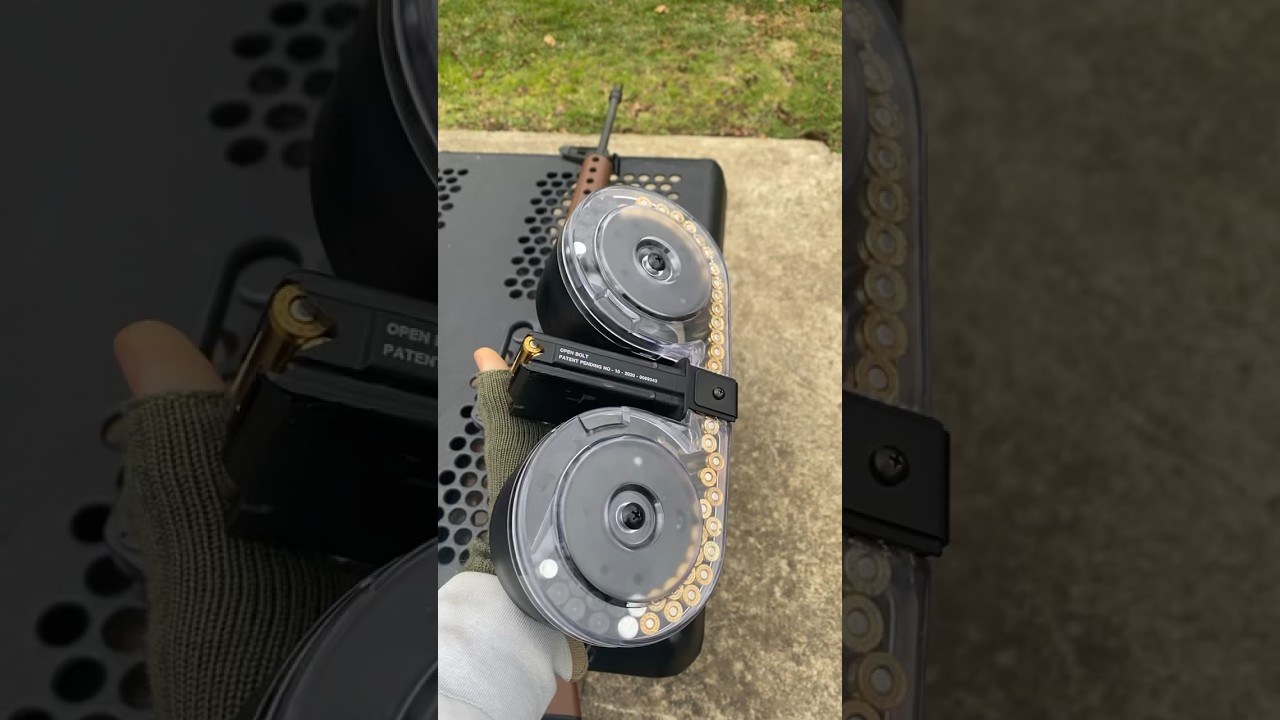 100 Round drum expectation vs reality
