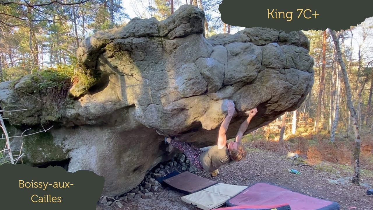 King 7C+ / Boissy-aux-Cailles / Fontainebleau