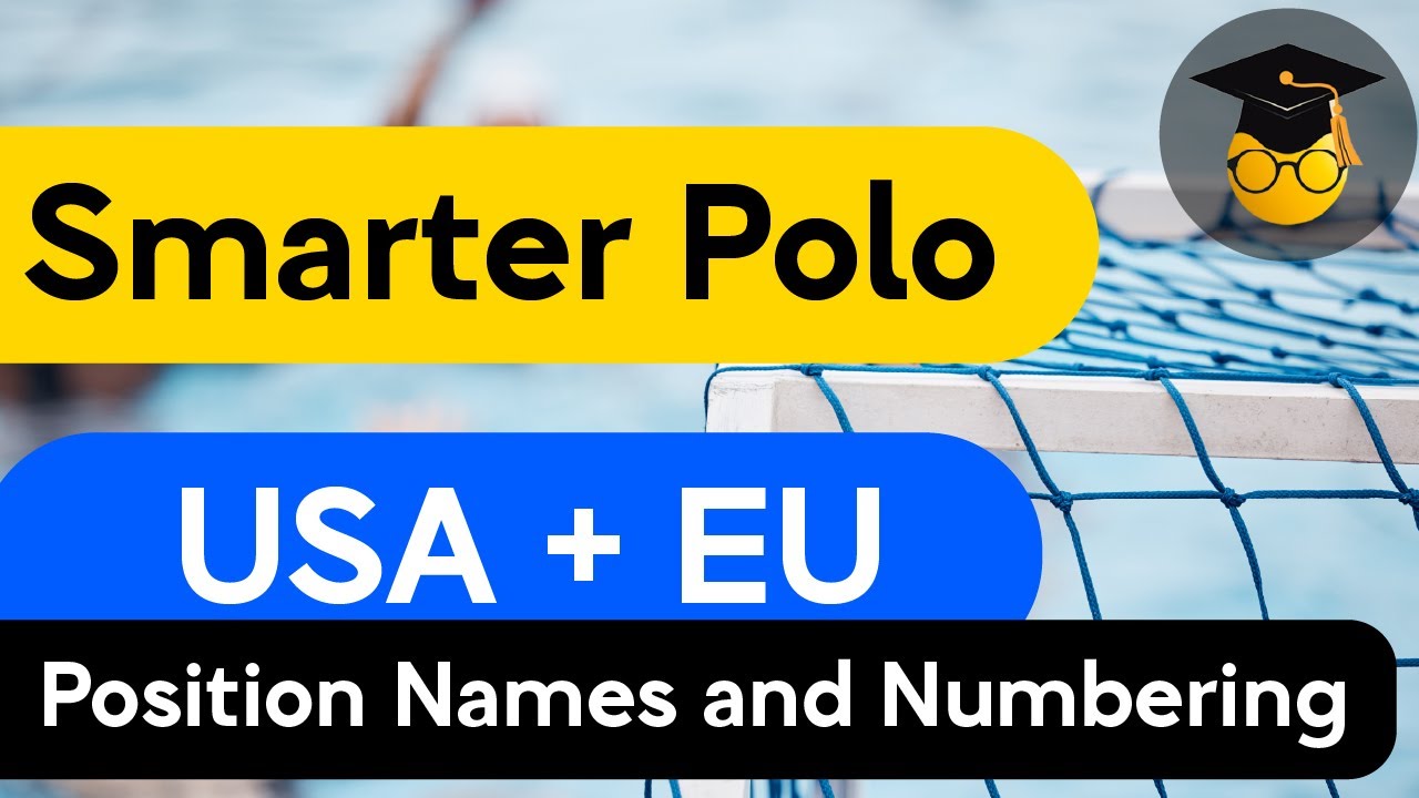 USA vs  Europe Water Polo Position Names & Numbering Systems