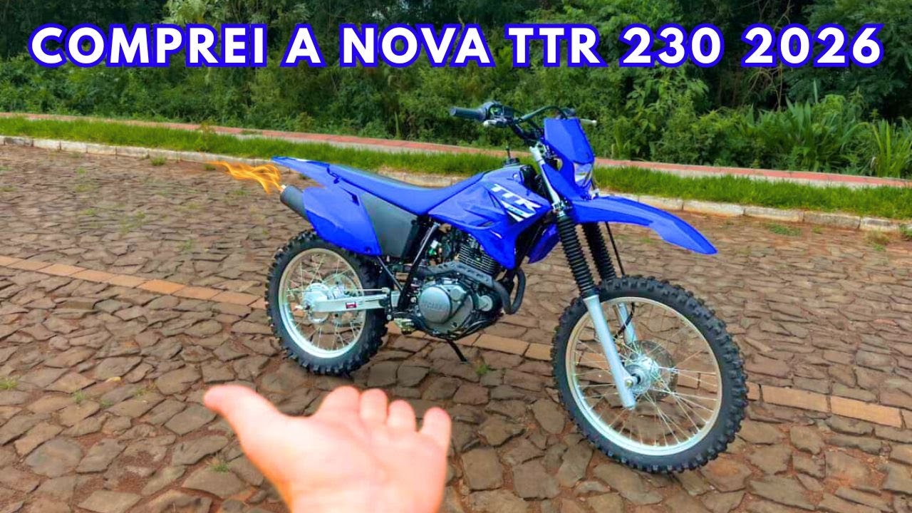 TIVE CORAGEM E RESOLVI COMPRAR UMA TTR 230 2026 SERÁ QUE AINDA VALE A PENA??
