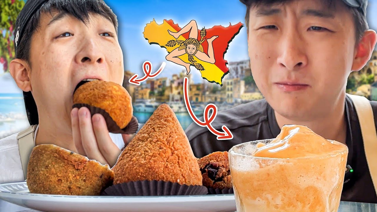 COREANO prova la CUCINA SICILIANA per la PRIMA VOLTA! 😂 | Road Trip con Short Guy EP. 4 - Catania