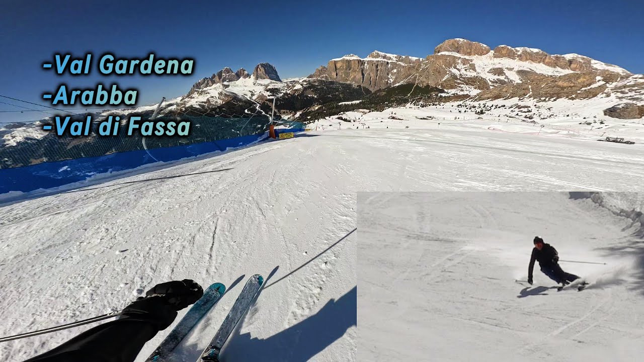 Die schönsten Skigebiete in den Dolomiten / Ski Val Gardena, Arabba, Val di Fassa 2025