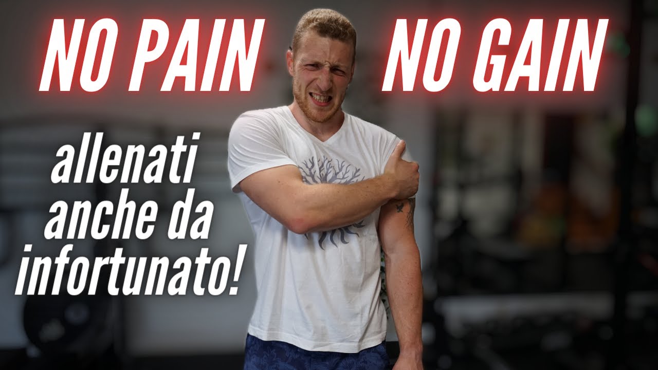 INFORTUNIO ALLA SPALLA | Come continuare ad allenarsi