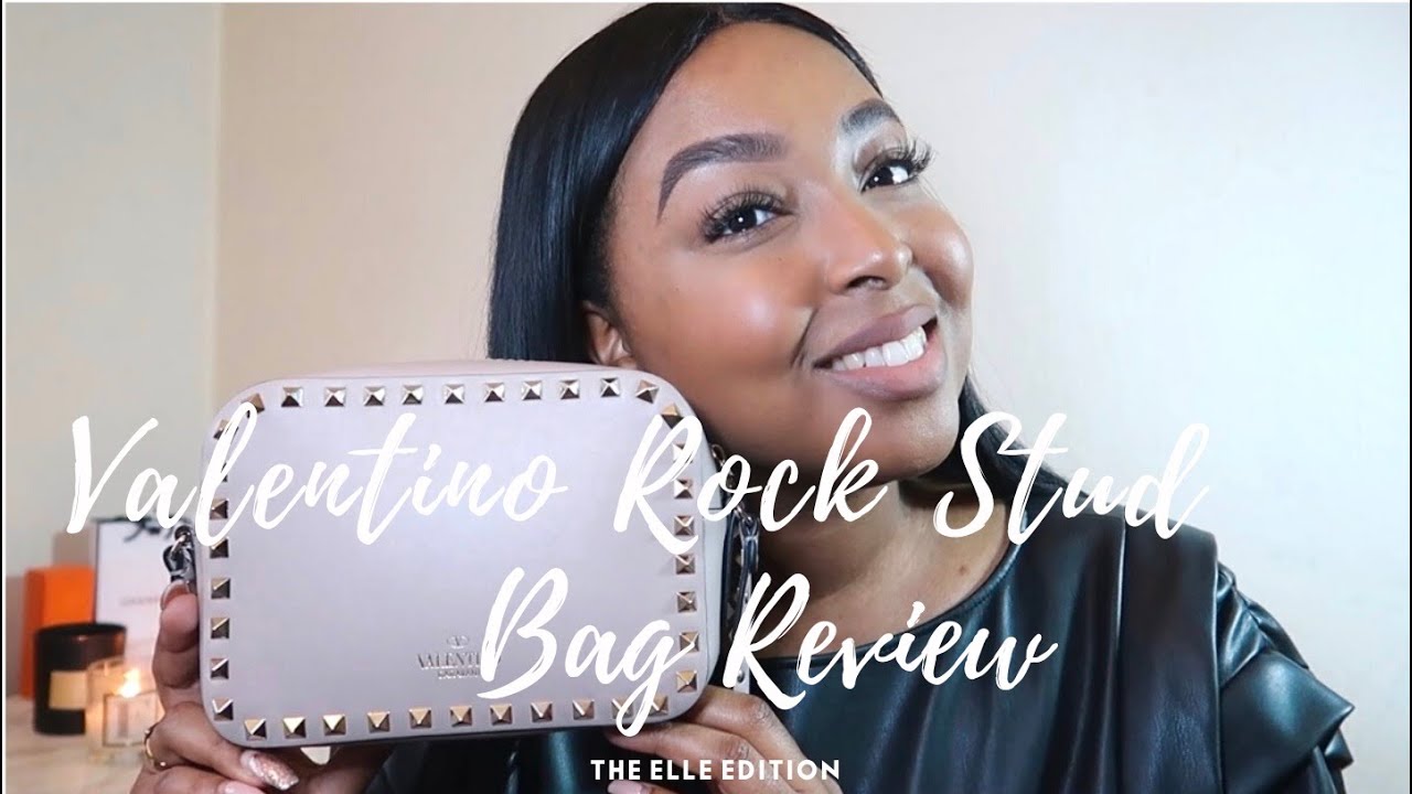 VALENTINO ROCK STUD BAG REVIEW!|DESIGNER HANDBAGS |CHOOSING YOUR FIRST LUXURY BAG | LAINEY LONDON