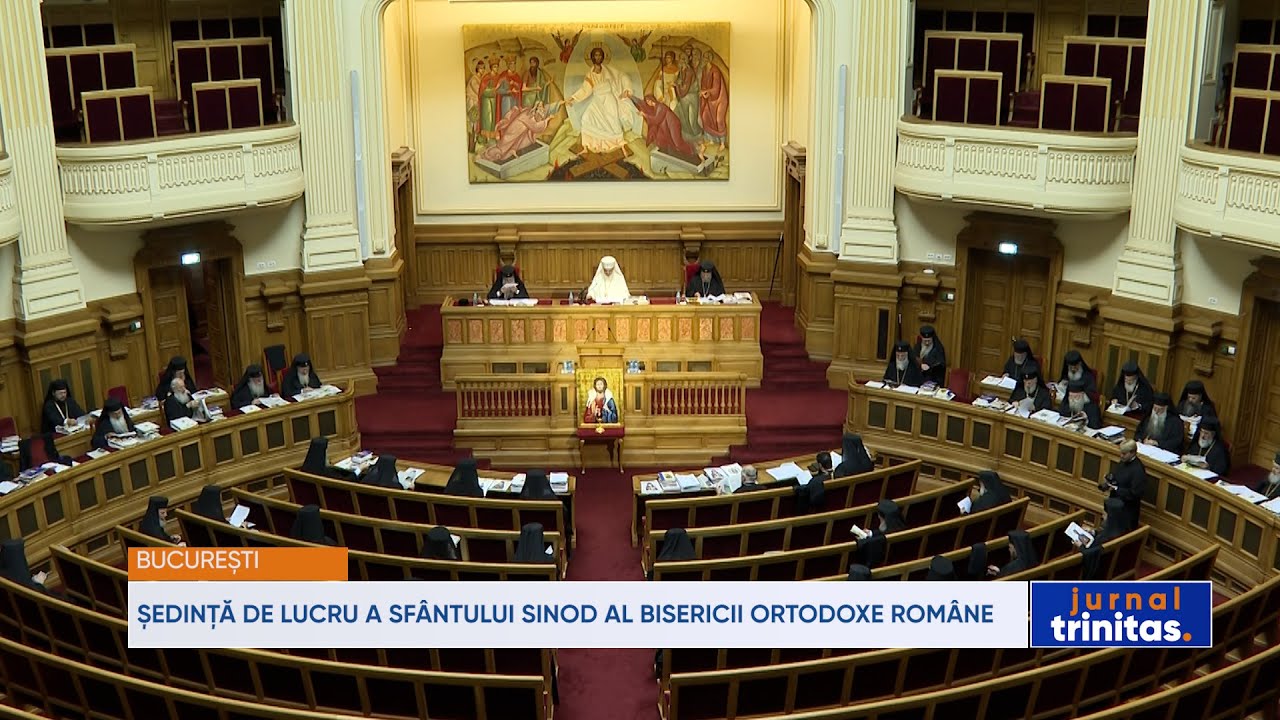 Ședință de lucru a Sfântului Sinod al Bisericii Ortodoxe Române