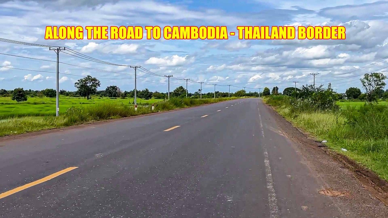 Visiting Cambodia Thailand Border During The War || Cambodia Thailand -Border[ Mr Lee Village Tour ]