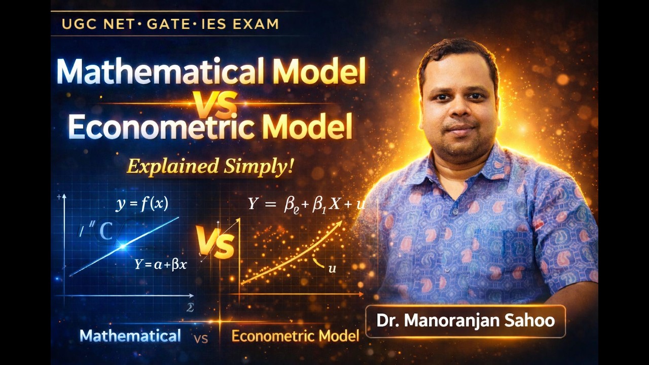 Mathematical Model vs Econometric Model – What Every Economics Student Must Know