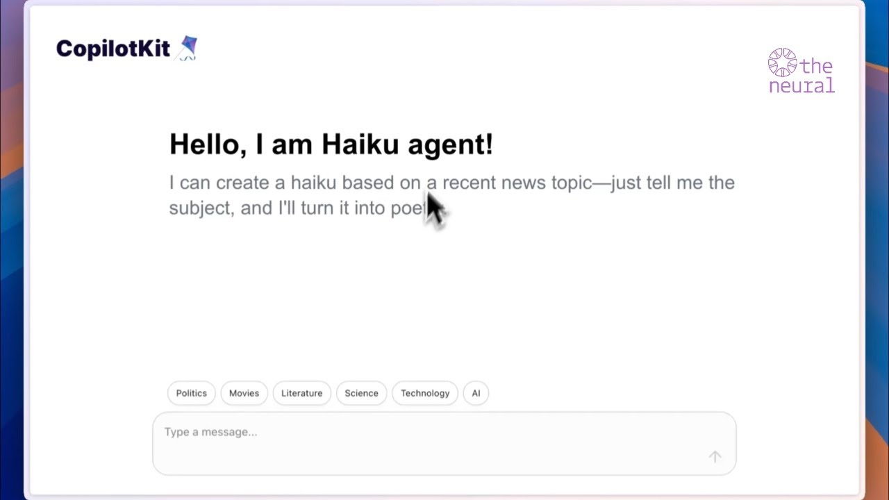 CopilotKit + AG-UI: Instantly Add AI Agents to Your App with the Ultimate Interaction Protocol! 🚀