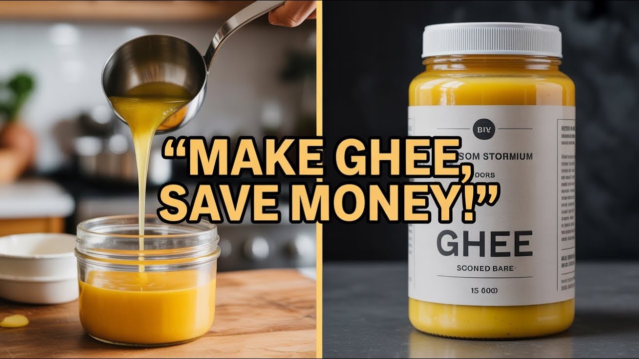 C&oacute;mo Hacer Ghee en Casa Paso a Paso | Sin Lactosa, Sin Case&iacute;na y 100% Natural