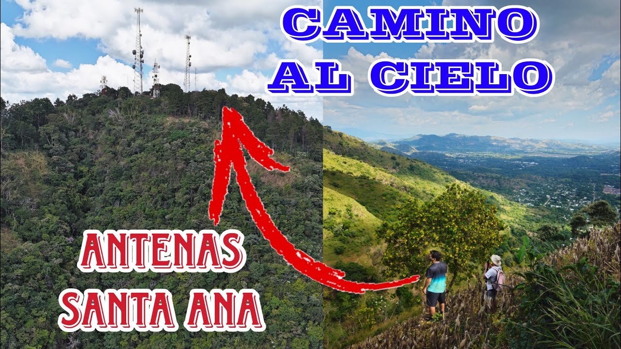 El lugar mas alto de Santa Ana Centro, Mirador Cerro las Antenas @turismointernosv 