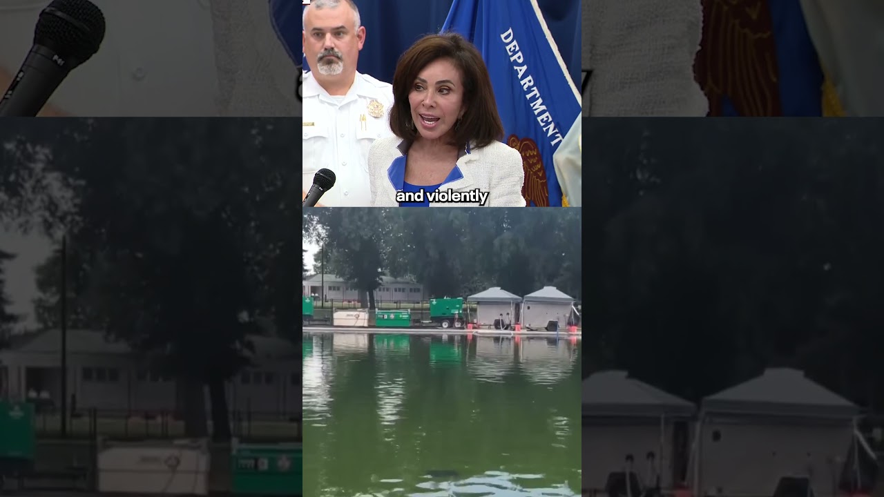 Pirro announced the indictment against David Hearn, a former Olympian accused of ripping the paint.