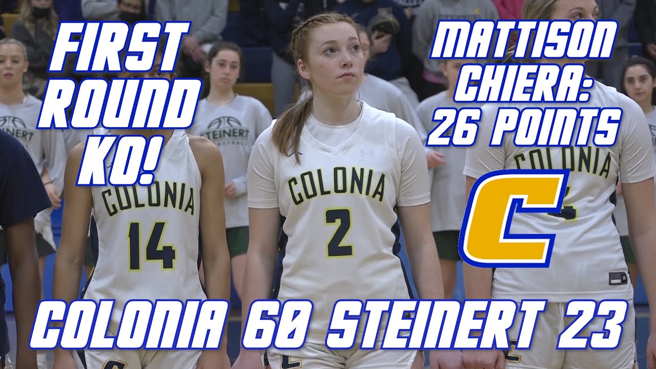 Colonia 60 Steinert 23 | CJG3 Round 1 | Girls Basketball Highlights