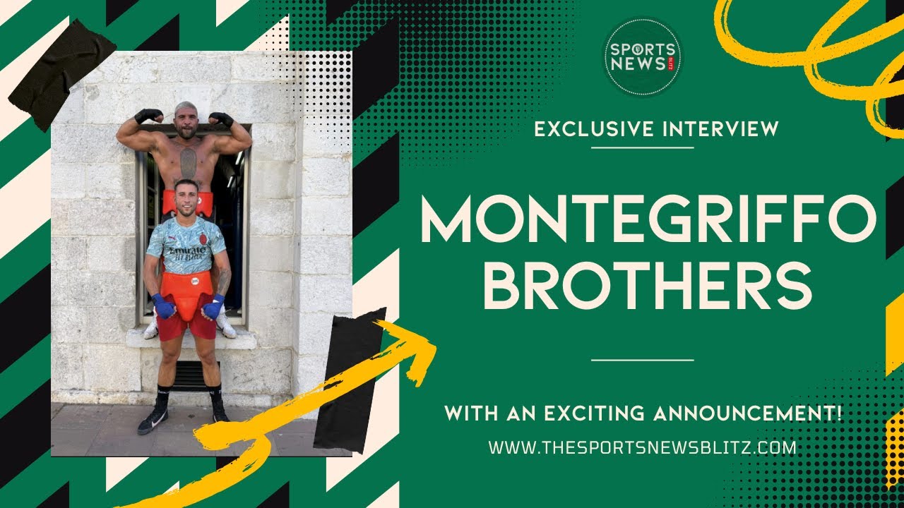 Boxing stars, the Montegriffo Brothers - Exclusive interview