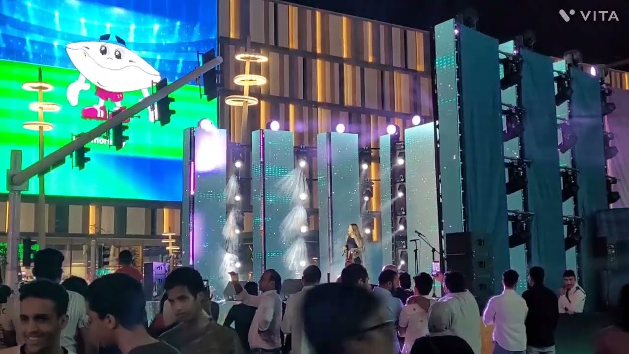 Nice event at lusail boulevard in qatar| Eid Celebration day at lusail boulevard 2023|