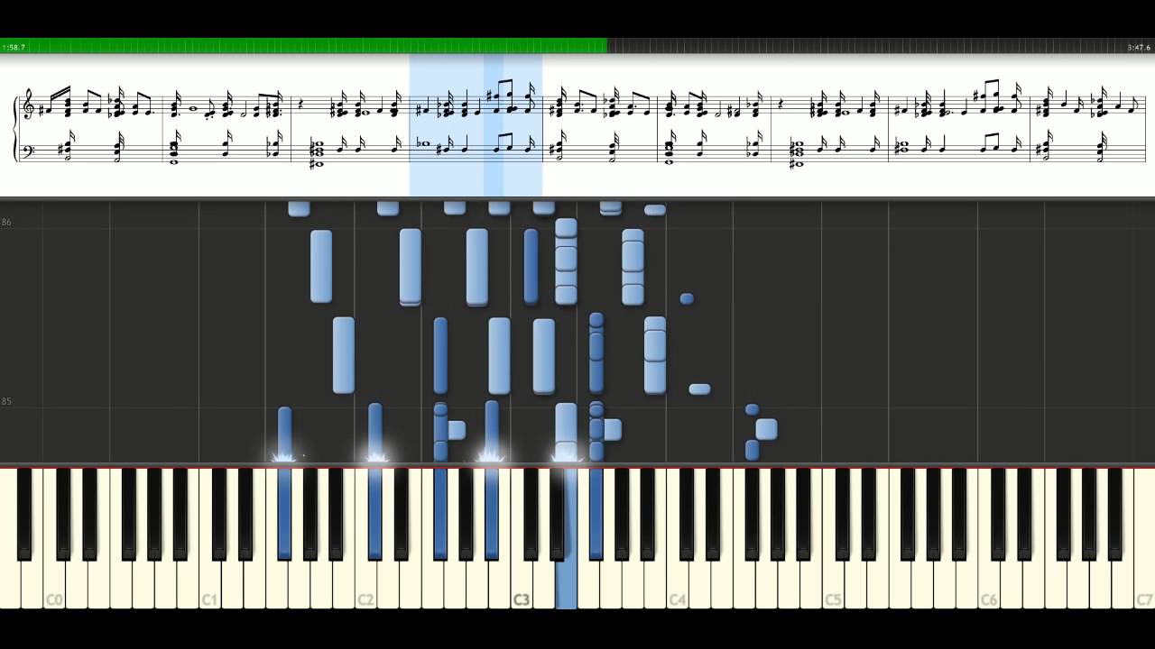 Shakira - Objection [Piano Tutorial] Synthesia