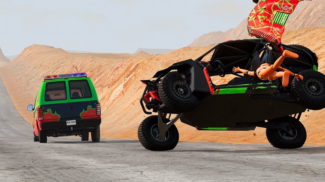 He Tried To PIT MANEUVER a Buggy... It Went TERRIBLY Wrong | BeamNG Road Rage Challenge