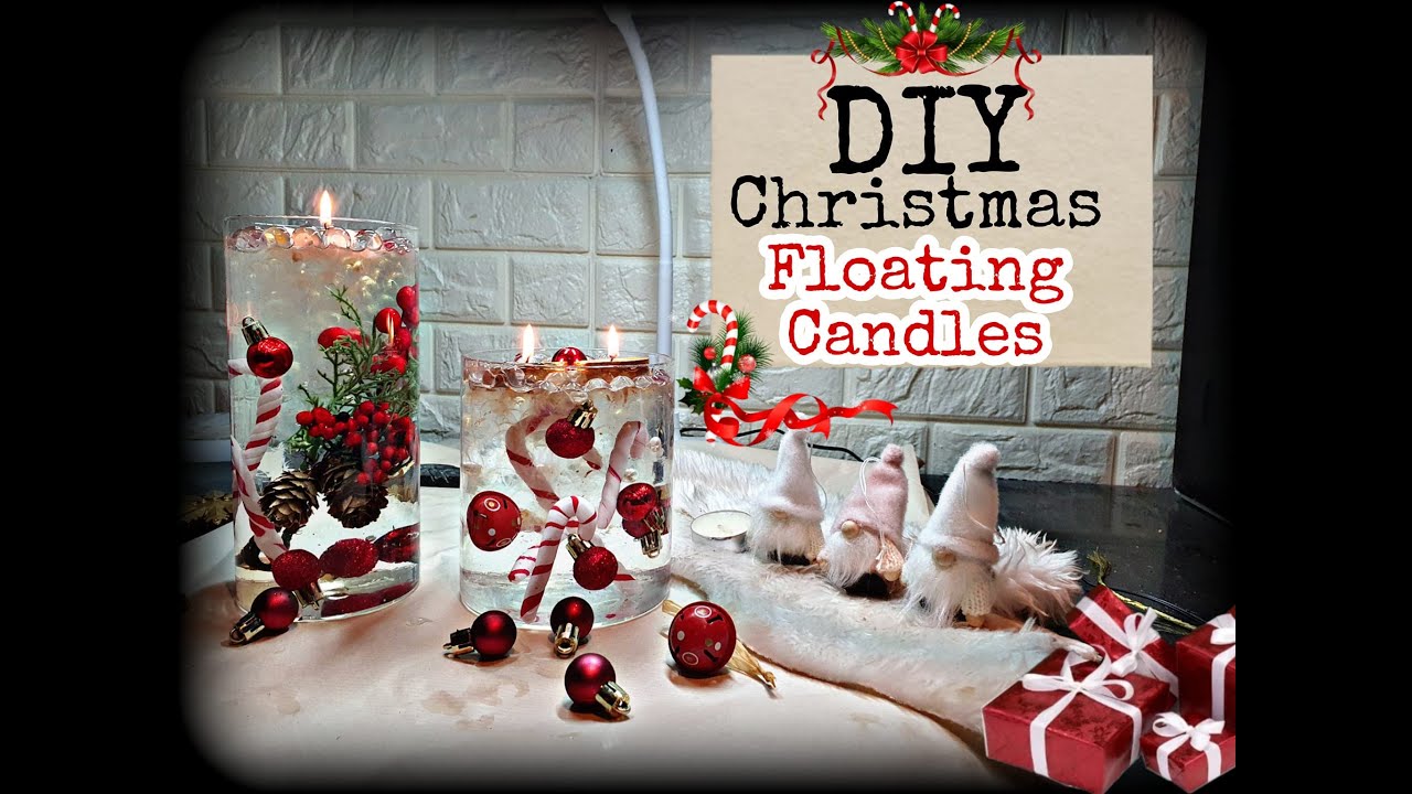 DIY Christmas Floating Candle , TIKTOK Most Viral Candles