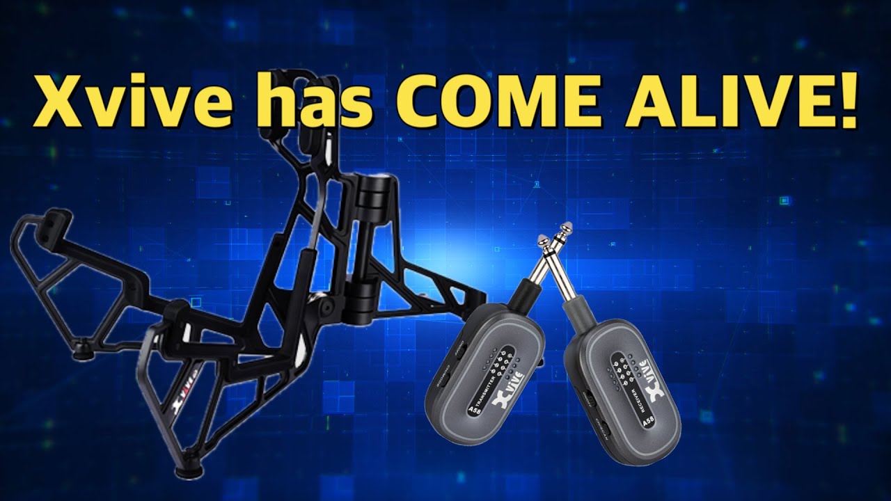 XVIVE A58 Guitar Wireless System...LIVE GIG TEST and Review