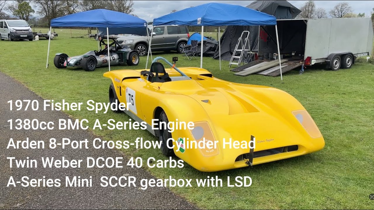 Fisher Spyder Arden 8 Port 1380cc BMC A-Series at Doune Hillclimb 20th April 2025