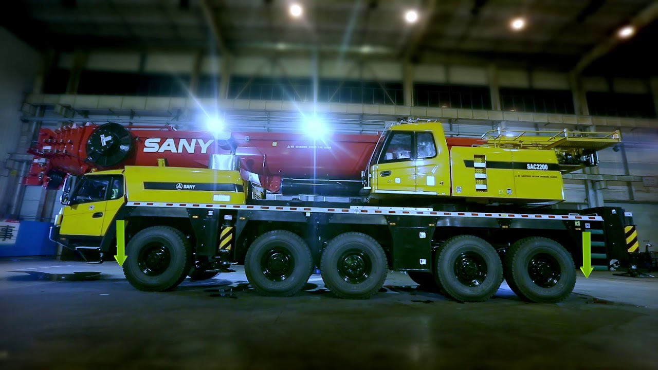 SANY All-Terrain crane SAC2200S Operation and Maintenance manual