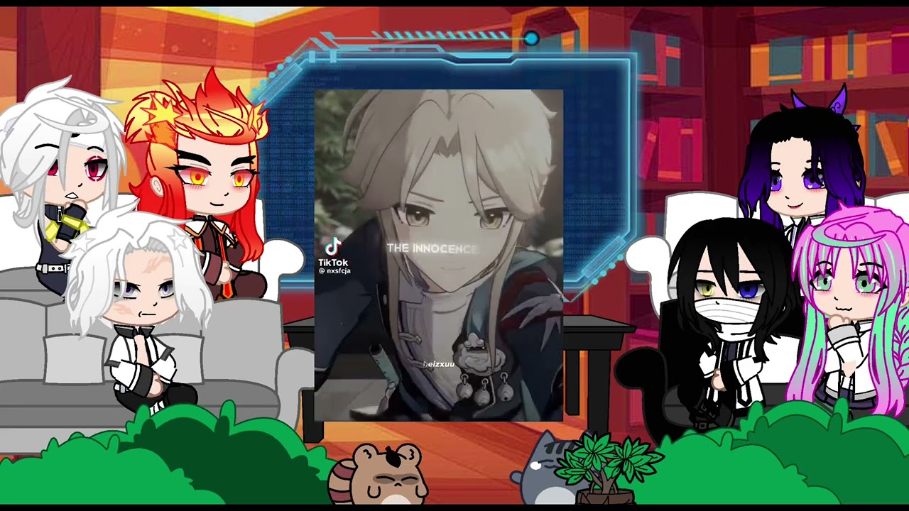 Hashiras react to tomioka as JingYuan//Hashiras phản ứng với tomioka như JingYuan ||eng||viet||