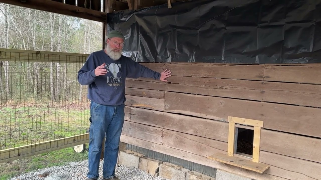 Chicken Space Update:  They have moved in, but I'm not quite finished yet