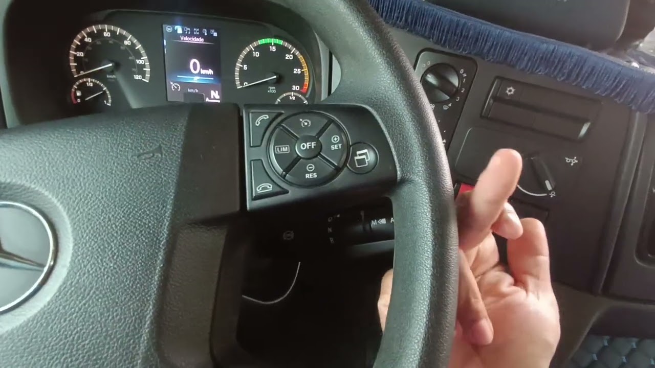 Como dirigir caminhão automático pela primeira vez.