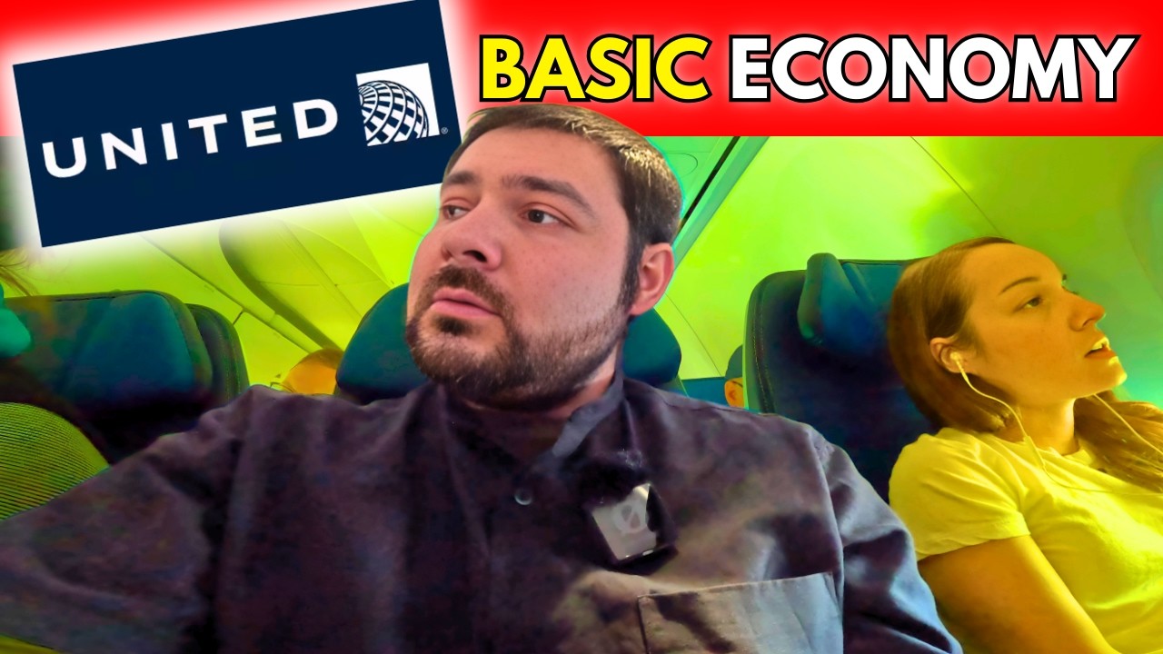 Testing United Airlines Basic Economy In The Worst Seat