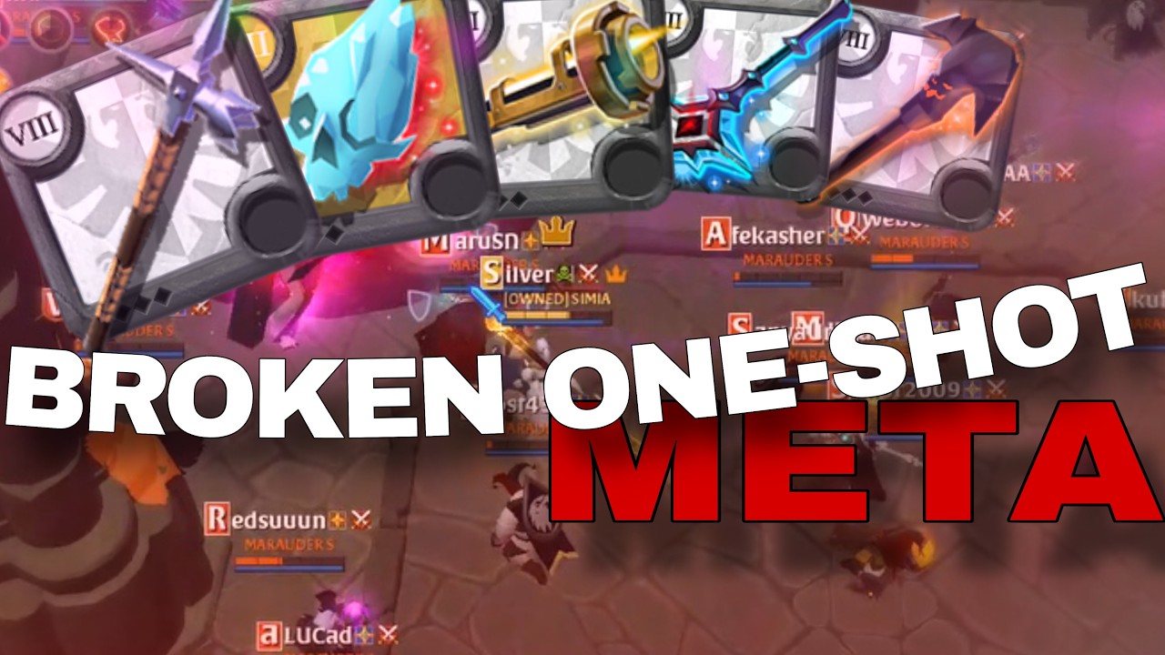 The MOST BROKEN  One-Shot Comp In Albion Online I 40M/day In Statics