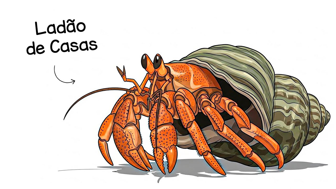 Por que é HORRÍVEL nascer como um Carangueijo Eremita ?