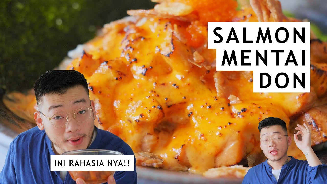 COCOK UNTUK DIJUAL! RESEP SALMON MENTAI