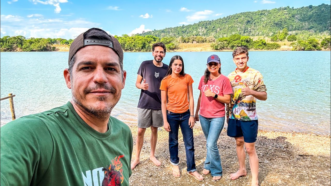 FAM&Iacute;LIA REUNIDA ENCONTROU: PEIXE SURPRESA OU ACAMPAMENTO MISTERIOSO🎣