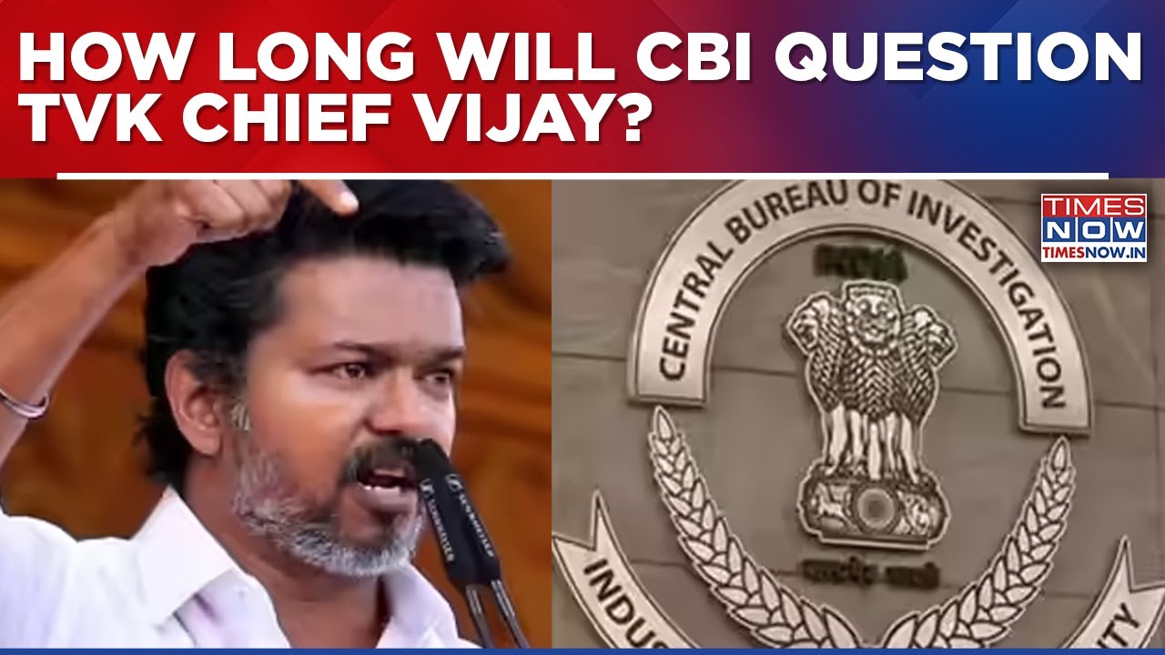 CBI Sets 3 Hour 45 Minute Questioning For TVK Chief Vijay In Deadly Karur Stampede Case Today