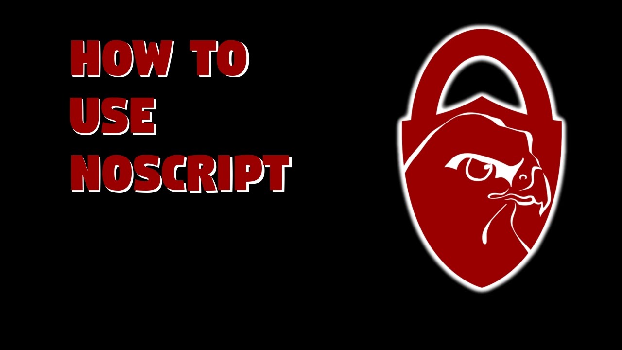 How to use NoScript