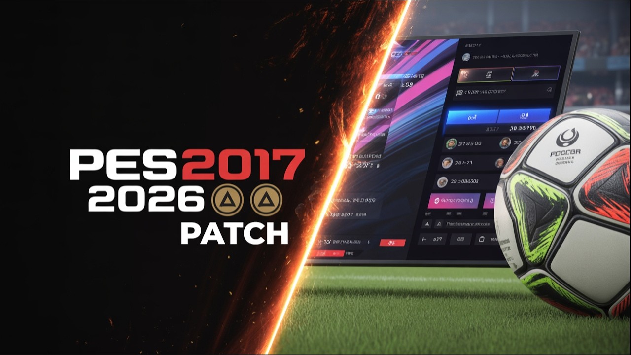 Get eFootball 2026 Features on PES 2017 | Complete Patch & Mod Tutorial